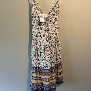 Abercrombie & Fitch NWT corset front dress- size M